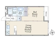 【東京都/世田谷区等々力】光建ハイムブリリアンス世田谷等々力 間取り図