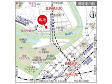 【神奈川県/横浜市港北区新羽町】クリオ北新横浜伍番館 地図