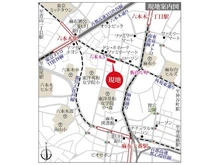 【東京都/港区六本木】インペリアル六本木1号館 現地案内図