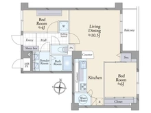 【東京都/世田谷区北沢】東北沢ハウス 間取り図