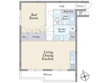 【東京都/新宿区原町】ライオンズマンション新宿原町 間取り図