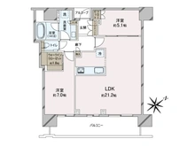 【大阪府/大阪市北区中之島】ザ・パークハウス中之島タワー 間取り図