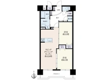 【大阪府/大阪市西区南堀江】シティーコーポ道頓堀 間取り図