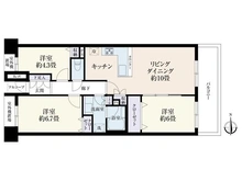 【東京都/府中市宮町】府中パーク・ホームズ 間取り図