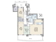 【埼玉県/富士見市ふじみ野西】アイムふじみ野タワー西館 間取り図