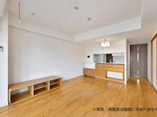 【埼玉県/志木市本町】ザ・ステイツ志木本町ステーションフロント リビング※家具・調度品は価格に含まれません