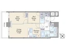【神奈川県/川崎市川崎区港町】リヴァリエC棟 間取り図