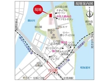 【東京都/中央区佃】スカイライトタワー 地図