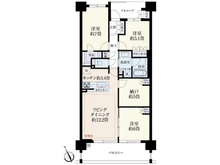 【東京都/八王子市大和田町】アクシア八王子ピュアマークス 間取り図