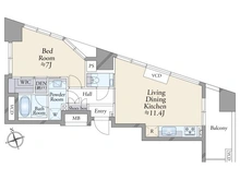 【東京都/北区西ケ原】パークハウス駒込アーバンス 間取り図