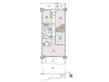 【愛知県/名古屋市西区稲生町】キャパシティ 間取り図