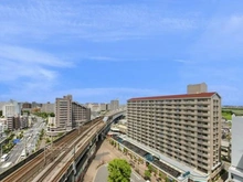 【東京都/北区赤羽北】アクトピア北赤羽参番館 西向きバルコニーからの眺望。