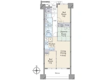 【京都府/京都市下京区諏訪町通五条下る】ルネ京都烏丸五条 間取り図