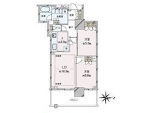 【兵庫県/尼崎市南塚口町】プラウド阪急塚口駅前 間取り図