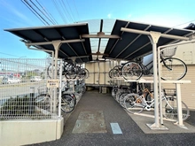 【埼玉県/さいたま市南区大字円正寺】サン・ビエント南浦和 駐輪場