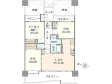 【埼玉県/さいたま市桜区南元宿】ライオンズガーデンシティ浦和 間取り図