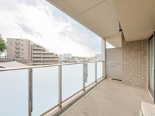 【埼玉県/さいたま市浦和区前地】プラウドシティ浦和　ガーデンコート バルコニー