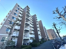 【千葉県/松戸市新松戸北】新松戸ファミールハイツ　4号棟 外観