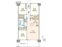 【千葉県/松戸市秋山】ヴェレーナ松戸秋山駅前 間取り図
