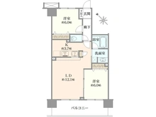 【千葉県/柏市旭町】クリオ柏 間取り図
