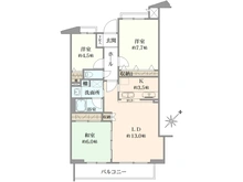 【千葉県/柏市松ケ崎】エステ・コート北柏壱番館 間取り図