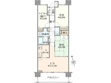 【千葉県/八千代市村上】グーディッシュ村上 間取り図