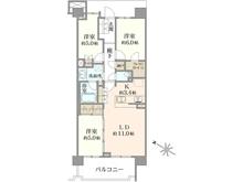 【千葉県/船橋市習志野台】オハナ船橋習志野台 間取り図