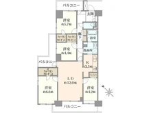 【東京都/江東区北砂】コープ野村大島1号棟 間取り図