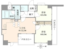 【東京都/江東区木場】グランシティ木場 間取り図