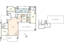 【東京都/杉並区高井戸東】パークシティ浜田山 HOUSE I 間取り図