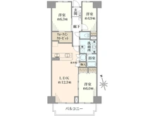 【東京都/江東区白河】プラザ元加賀 CD棟 間取り図