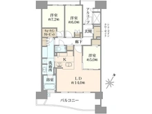 【東京都/中央区晴海】HARUMI FLAG SEA VILLAGE  E棟 間取り図