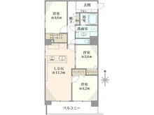 【東京都/豊島区西池袋】パシフィック目白マンション 間取り図