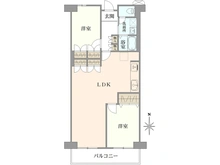 【東京都/北区神谷】赤羽神谷サンハイツ 間取り図