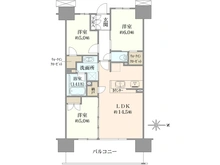 【埼玉県/戸田市新曽南】シティテラス戸田公園 間取り図