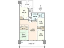 【埼玉県/朝霞市三原】コスモステージ志木 間取り図