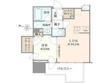 【東京都/板橋区仲宿】プラウド板橋区役所前 間取り図