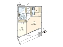 【東京都/港区南青山】ラヴォーグ南青山 間取り図