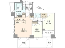 【東京都/港区南青山】ジオ南青山 間取り図