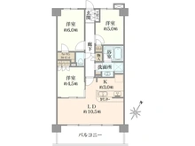 【神奈川県/相模原市南区上鶴間本町】サンクレイドル相模大野 間取り図