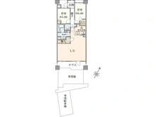 【神奈川県/相模原市南区上鶴間本町】プラウド相模大野 間取り図