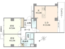 【神奈川県/横浜市磯子区磯子】ワコーレ磯子 間取り図