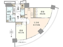 【神奈川県/横浜市西区みなとみらい】M.M.TOWERS　FORESIS L棟 間取り図
