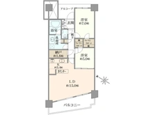 【神奈川県/横浜市西区みなとみらい】みなとみらいミッドスクエア　ザ・タワーレジデンス 間取り図