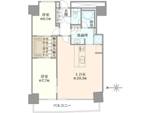 【神奈川県/横浜市西区みなとみらい】M.M.TOWERS　FORESIS L棟 間取り図