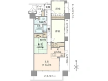 【神奈川県/川崎市川崎区中瀬】フォレシアム コンフォートタワー 間取り図