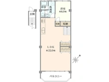 【神奈川県/鎌倉市坂ノ下】鎌倉ビューパレス 間取り図
