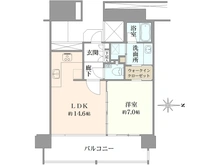 【神奈川県/横浜市西区みなとみらい】M.M.TOWERS the East 間取り図