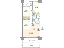 【神奈川県/茅ヶ崎市矢畑】パークスクエア湘南茅ケ崎 S棟 間取り図