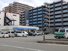 【神奈川県/藤沢市善行坂】クオス藤沢善行 ローソン藤沢善行坂店（現地より約70m）